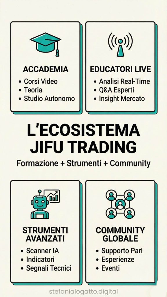 Ecosistema Jifu Trading - Infografica