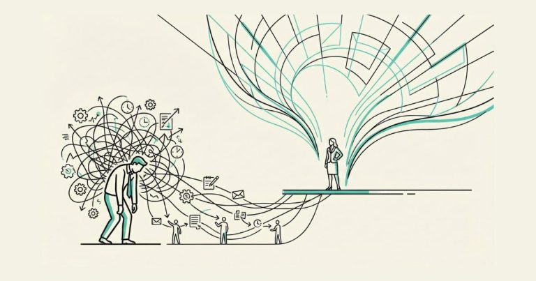 Come delegare e liberare tempo - Illustrazione