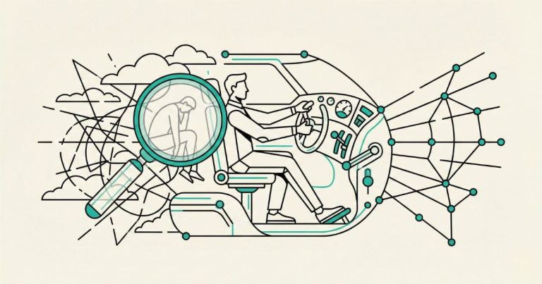 Network marketing e crescita personale - Illustrazione